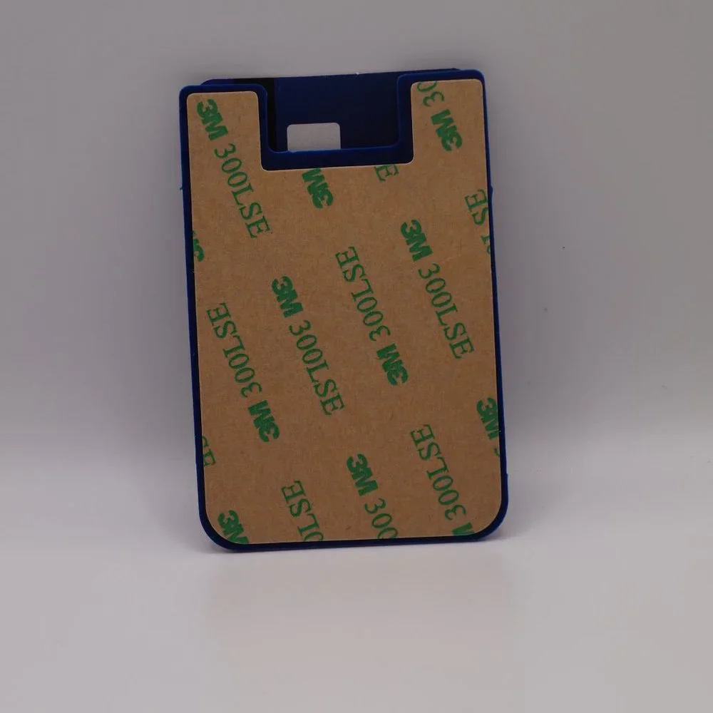 Ole Miss Rebels Silicone Stick On Phone Wallet Card Holder